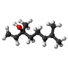 s-linalool_molecule_ball