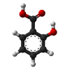 salicylic-acid-3d-balls